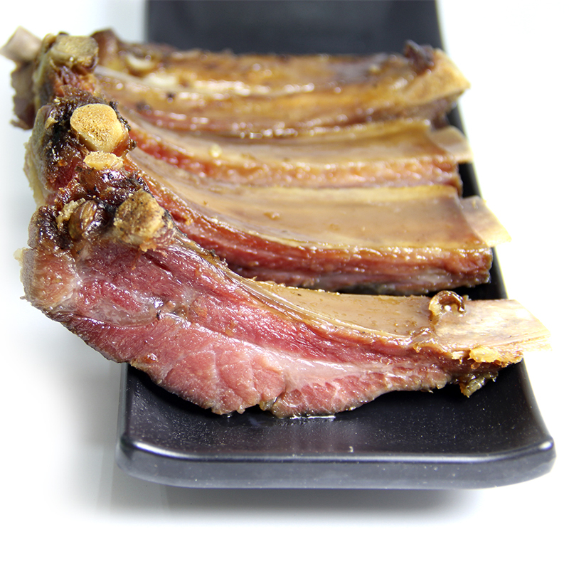 腊排骨 腊肉 四川特产300g熟食腊味土猪肉 农家烟熏肉 风干烟熏排骨