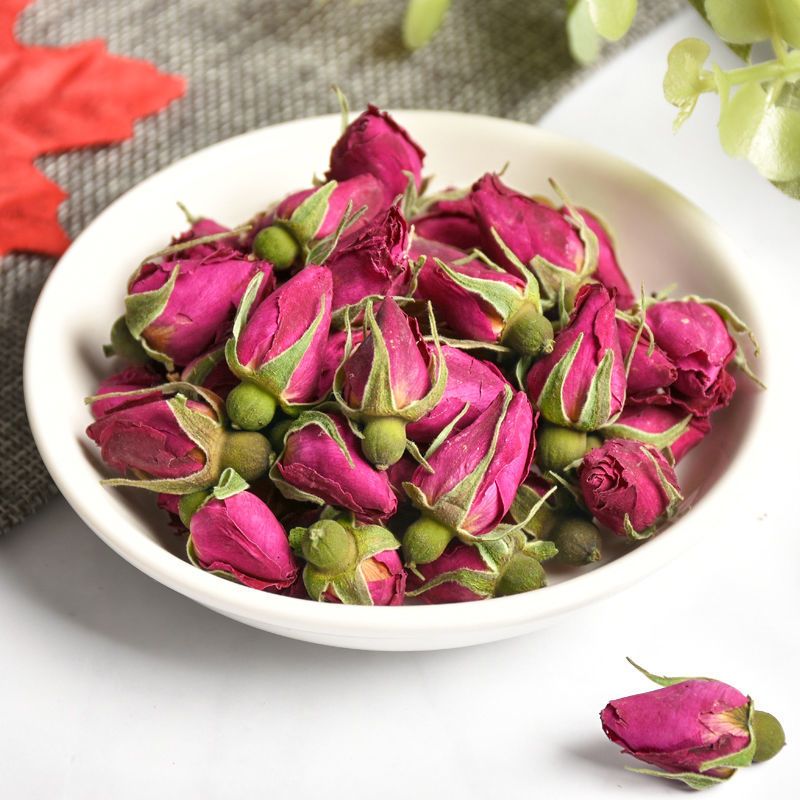 赛卡伊玫瑰花茶干玫瑰花干泡茶平阴重瓣花冠食用调理天然泡水茶叶50克