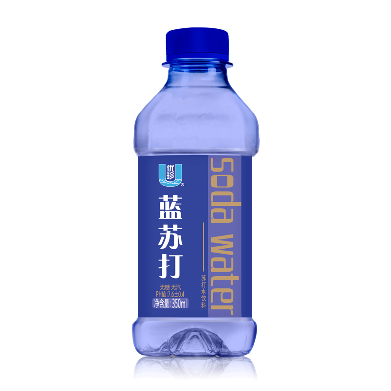 优珍蓝苏打350ml*24瓶/箱