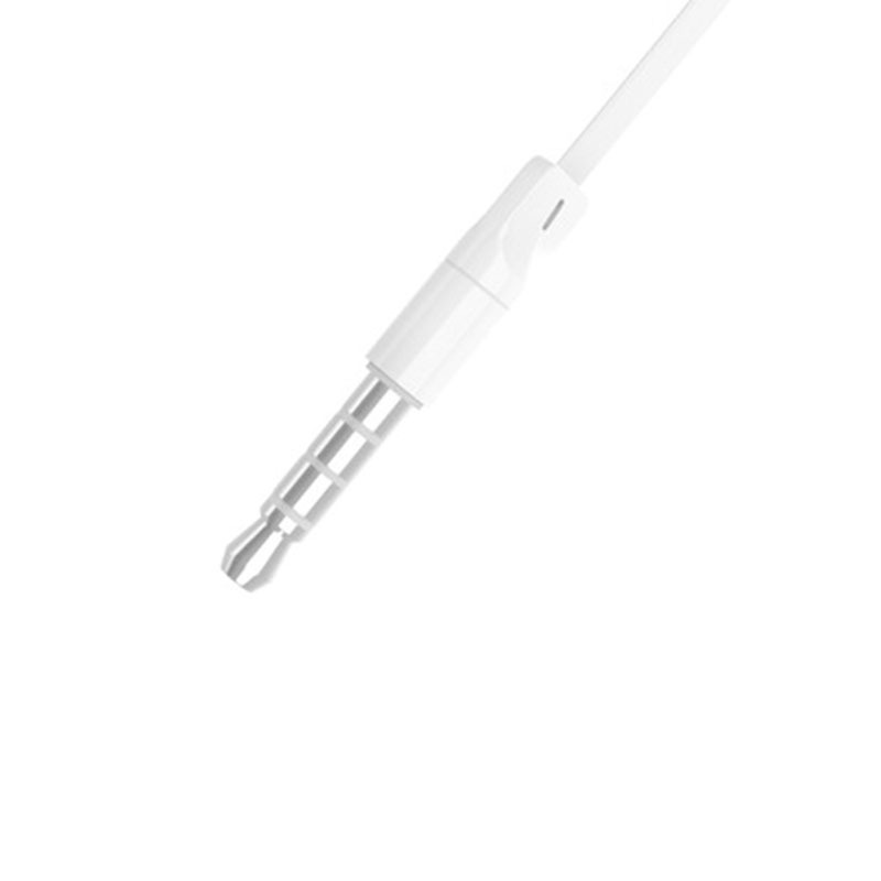 名创优品（miniso）时尚重低音乐耳机 个性通用入耳式运动耳塞白色居家其它送爱人朋友礼品