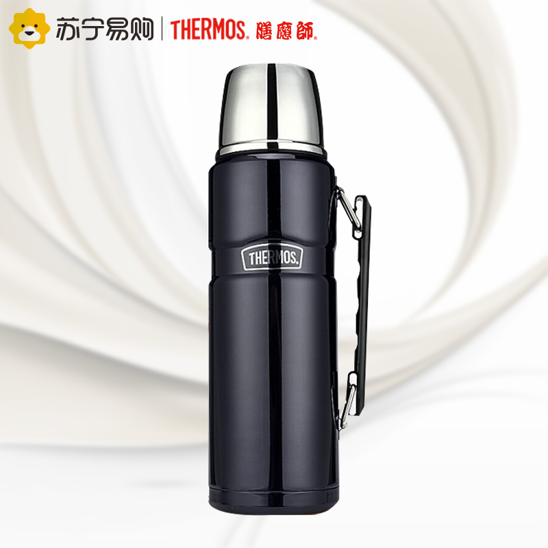 膳魔师明星爆款保温杯 SK2010 深蓝色 1200ML 性价比高 大容量保温杯 水杯/杯子/保温杯便携保温杯/保温壶
