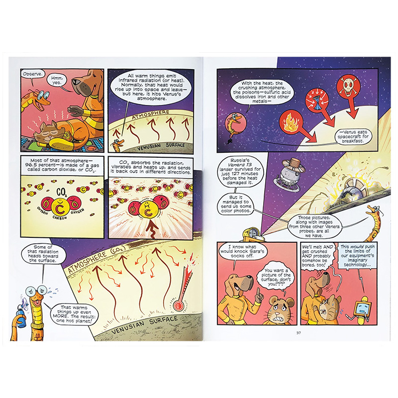 Skyscrapers 摩天大楼 [正版]英文原版科普读物 科学漫画系列太阳系 Science Comics Solar高清大图