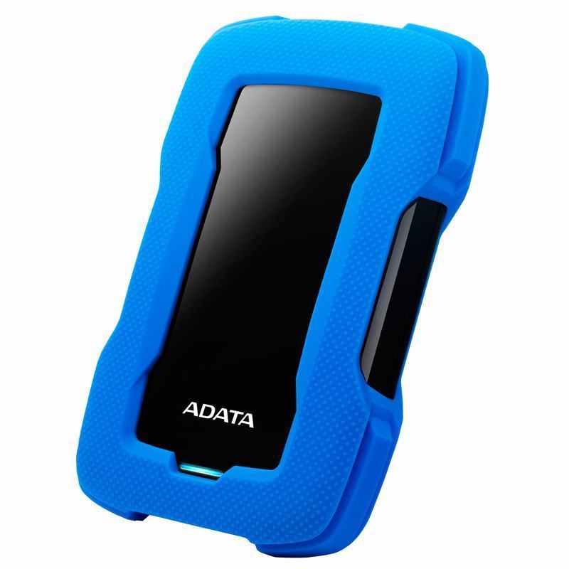 威刚(ADATA)移动硬盘 HD330 1TB USB3.0 2.5英寸 可加密 兼容Mac 电脑移动硬盘蓝色