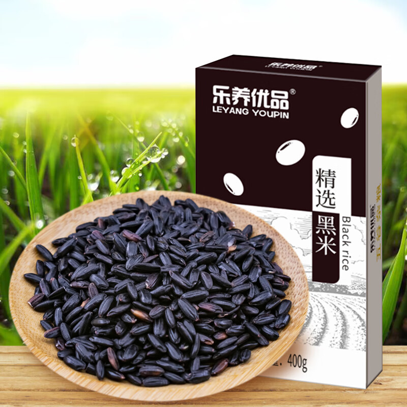 乐养优品精选黑米 400g