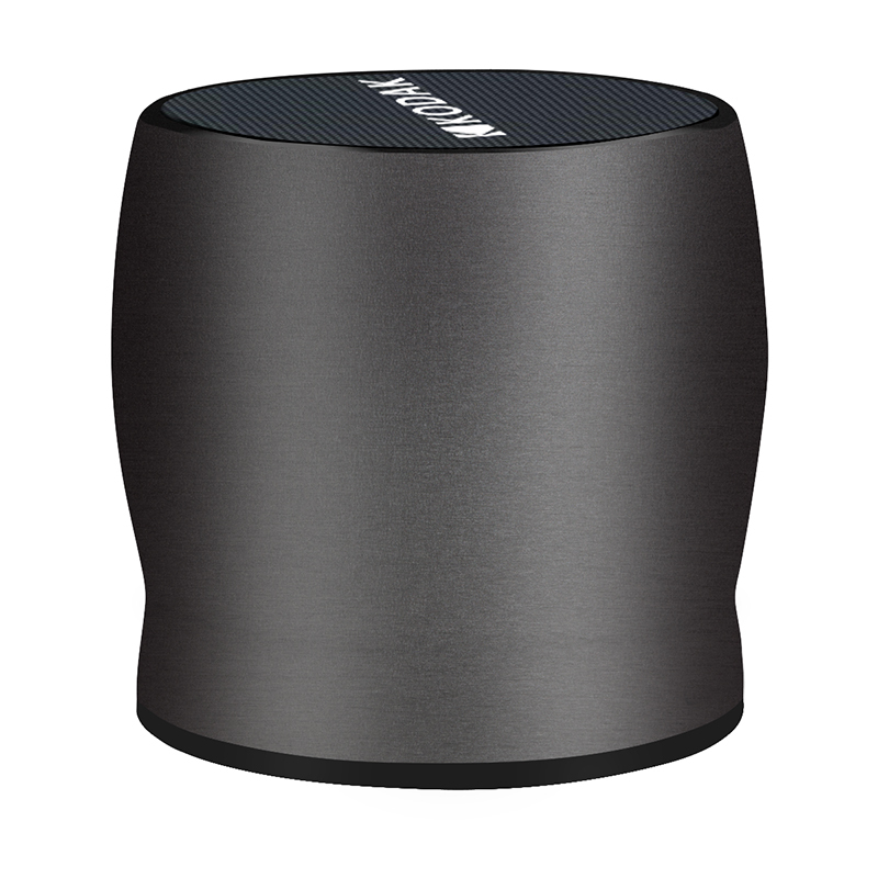 kodak柯达y500深灰迷你便携金属小音箱重低音炮无线蓝牙小音响