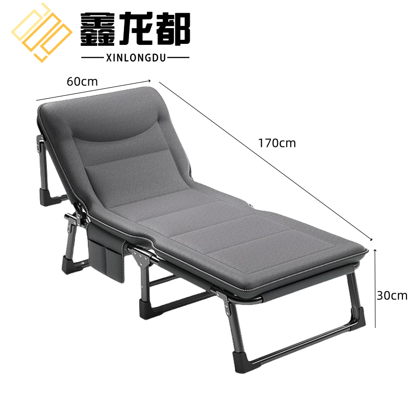 鑫龙都午休床折叠床 折叠床60cm宽张