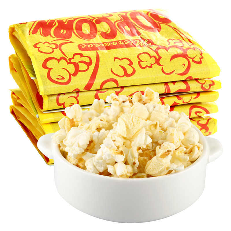 冠宇微波炉奶油爆米花玉米花100g*5包 KTV电影院小吃 休闲零食