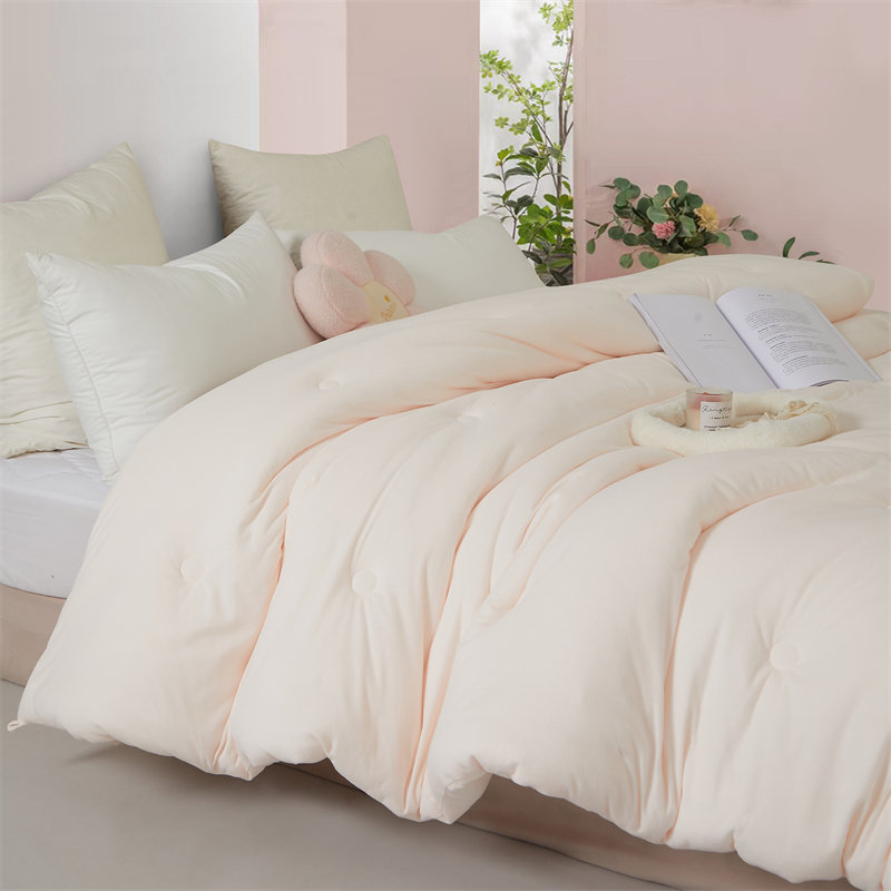 紫罗兰针织绒超暖被200x230cm款号:VDZLPBZ13787高清大图