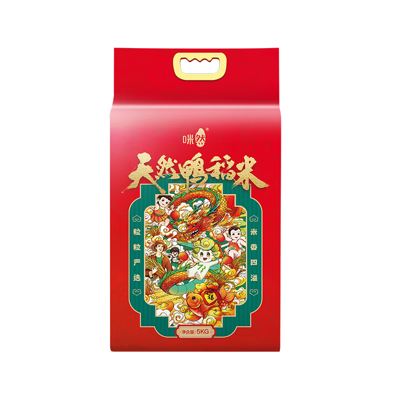 咪然 天然鸭稻米 5公斤