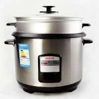 苏泊尔(SUPOR)不锈钢电饭煲5L大容量机械电饭锅蒸笼底盘加热CFXB50B2D-80