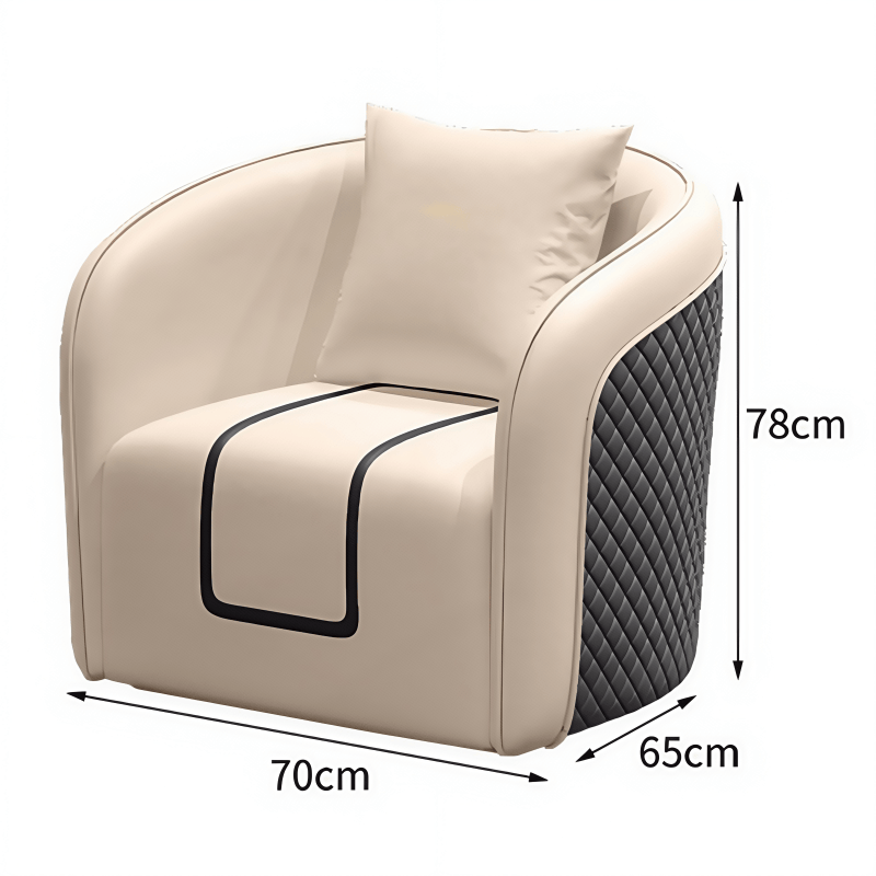 亿洛莱 单人沙发 70*65*78㎝ 张高清大图