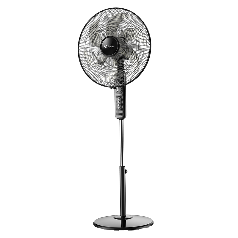 艾美特电风扇家用落地扇18寸大风量工业电扇远程遥控立式可升降 机械手动款高清大图