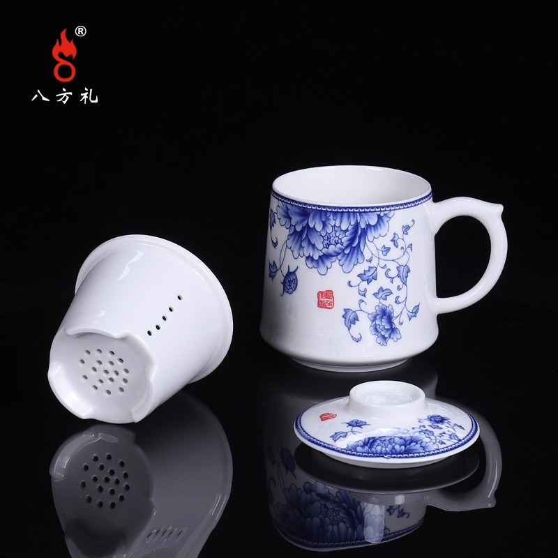 八方礼 国色天香简易泡茶器 BFYC2019-2_高清大图