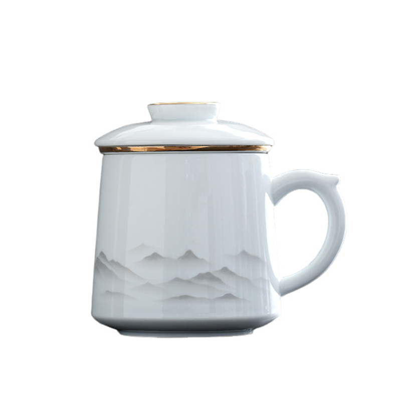 卫未来 办公杯泡茶杯 400ML 个高清大图