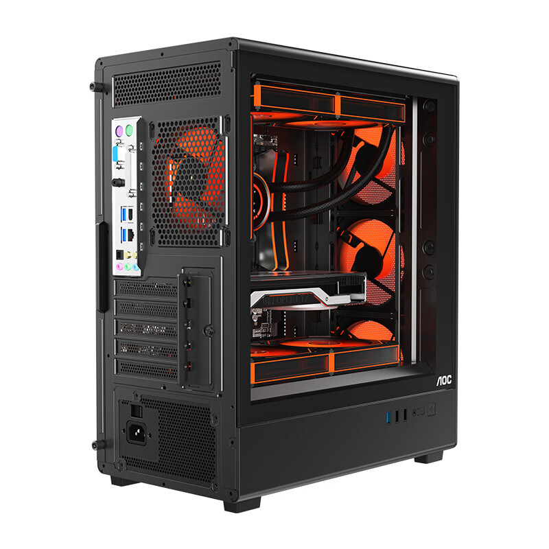 i7 14700KF/RTX3060 12G独显DIY主机台式组装电脑电竞游戏直播Ai设计视频编辑电脑主机14700KF主机高清大图