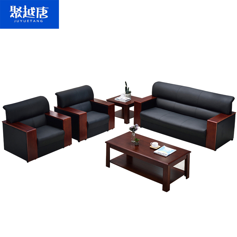 聚越唐(JUYUETANG)办公客厅茶几沙发边几 600*600*450个高清大图