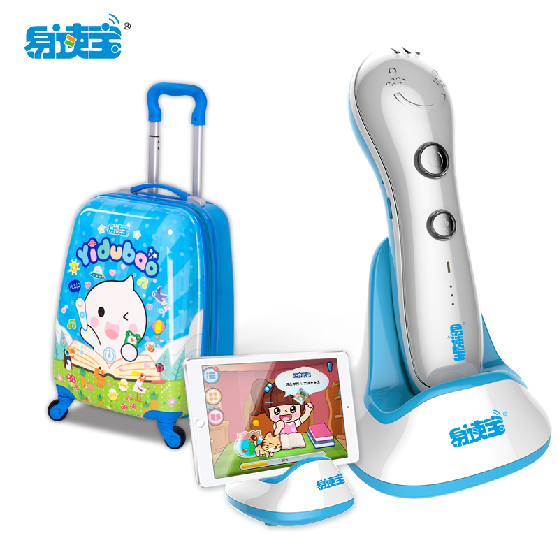 易读宝Qpen Plus 智能双模式点读笔蓝色 S966 32G