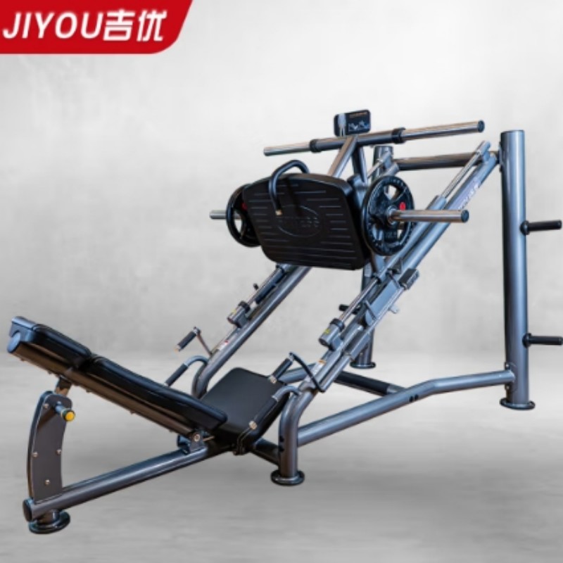 吉优 JY-M10深蹲倒凳训练器商用综合训练健身房专用器械(不含杠铃片)