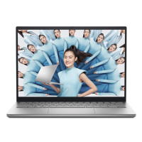 十二代新品 戴尔(DELL)灵越7420 14.5英寸轻薄本2.5K高色域防蓝光屏笔记本电脑(i5-12500H 16G内存 512GB固态)指纹识别 银