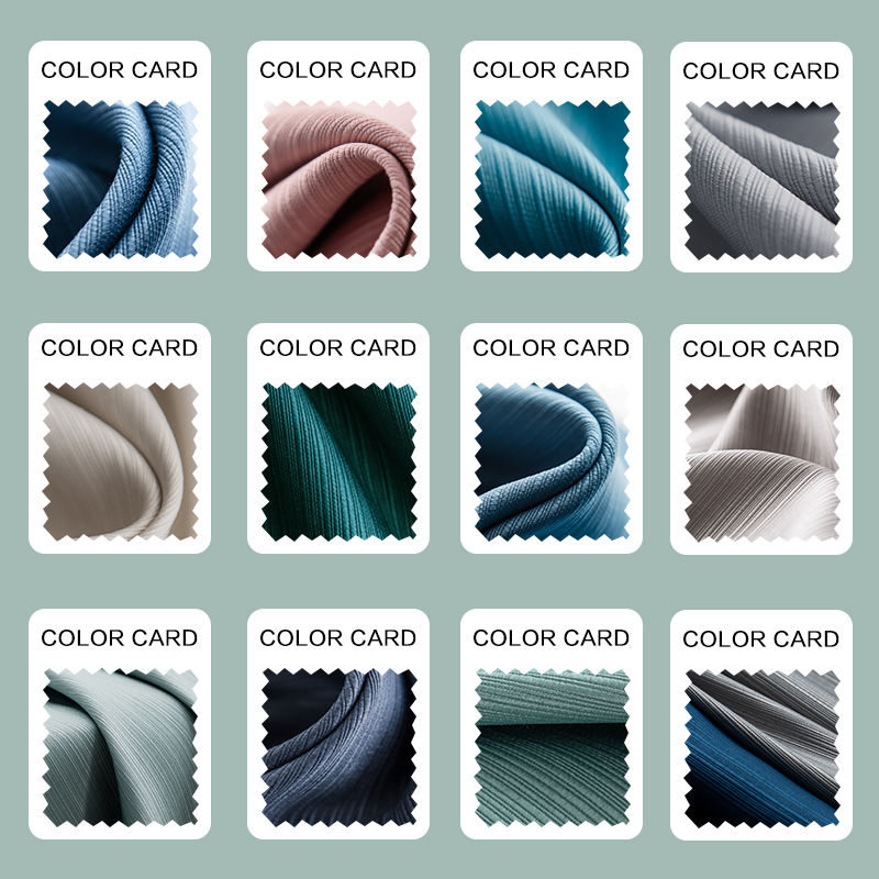 添福运 遮光窗帘北欧简约现代竹节缎面挂钩窗帘加厚打孔窗帘飘窗客厅帘子遮阳布纯色轻奢卧室支持定制挂钩窗帘高清大图