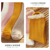 浪莎袜子女ins潮中筒袜网红日系堆堆袜5双