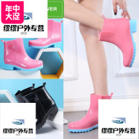 雨鞋女韩国可爱时尚成人短筒雨靴春夏女士胶鞋套鞋防滑水靴防水鞋