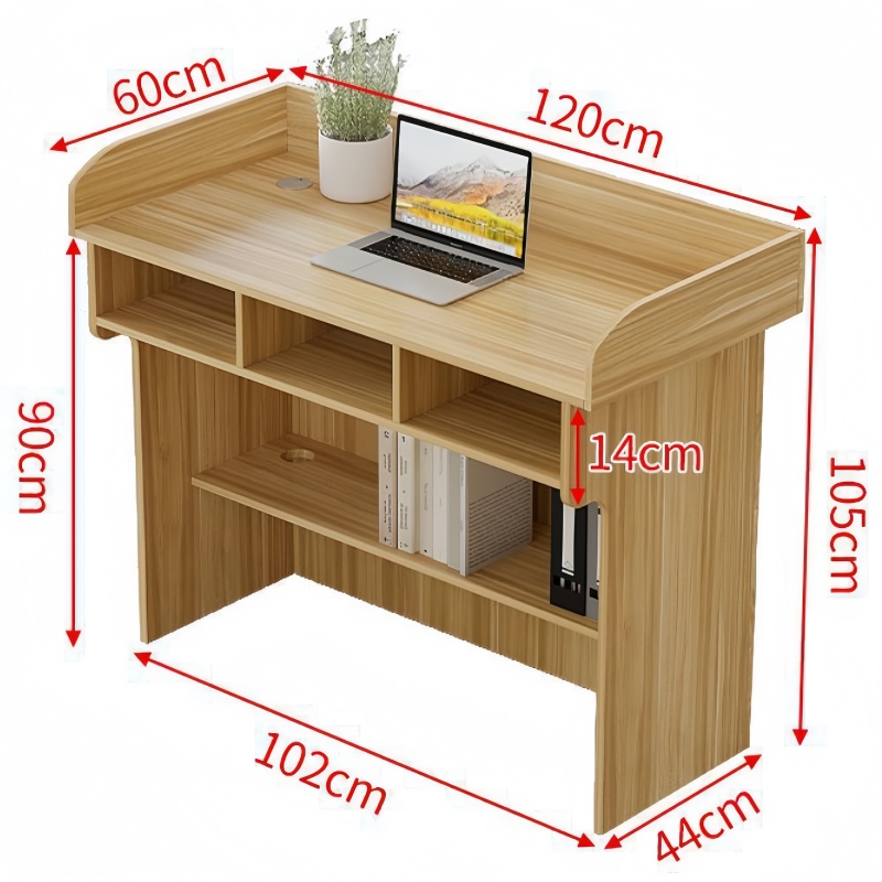 悦兴诚 讲台桌 三抽培训桌120cm