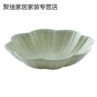 创意客厅干果盘瓜子盆塑料糖果盘零食果盒坚果盘子家用简约水果盘_2