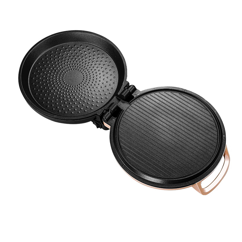 荣事达(Royalstar)RS-B3013M 电饼铛 1200W(单位:个)玫瑰金高清大图