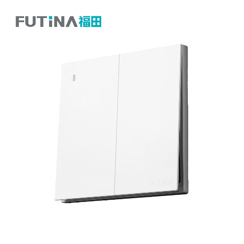福田 开关 暗装墙壁开关面板 二位中转制 单位:个高清大图