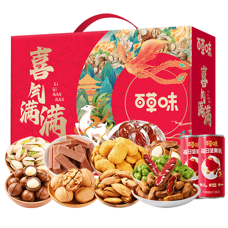 百草味(BE&CHEERY) 喜气满满1746g高清大图
