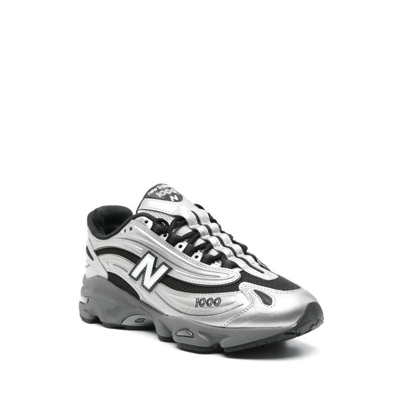 New Balance真皮透气网布橡胶底跑鞋男休闲运动跑步鞋高清大图