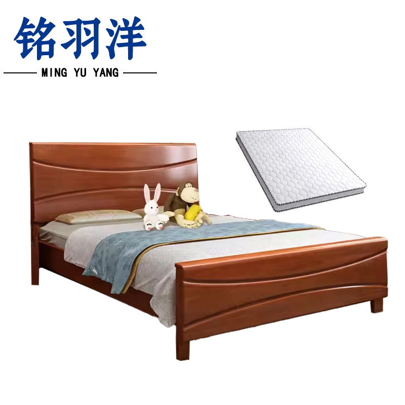 铭羽洋B02床150*215*45cm+5cm床垫套高清大图