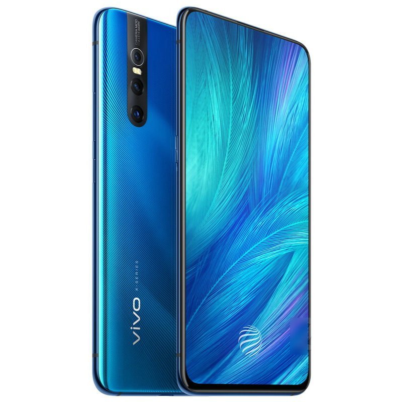 [二手8成新]vivo X27 雀羽蓝 8GB+256GB 全网通安卓手机6.39英寸屏骁龙675双卡拍照娱乐4G手机高清大图