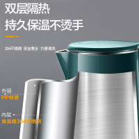 苏泊尔恒温电热水壶1.5升/L烧水保温一体自动断电家用泡茶不锈钢电开水壶