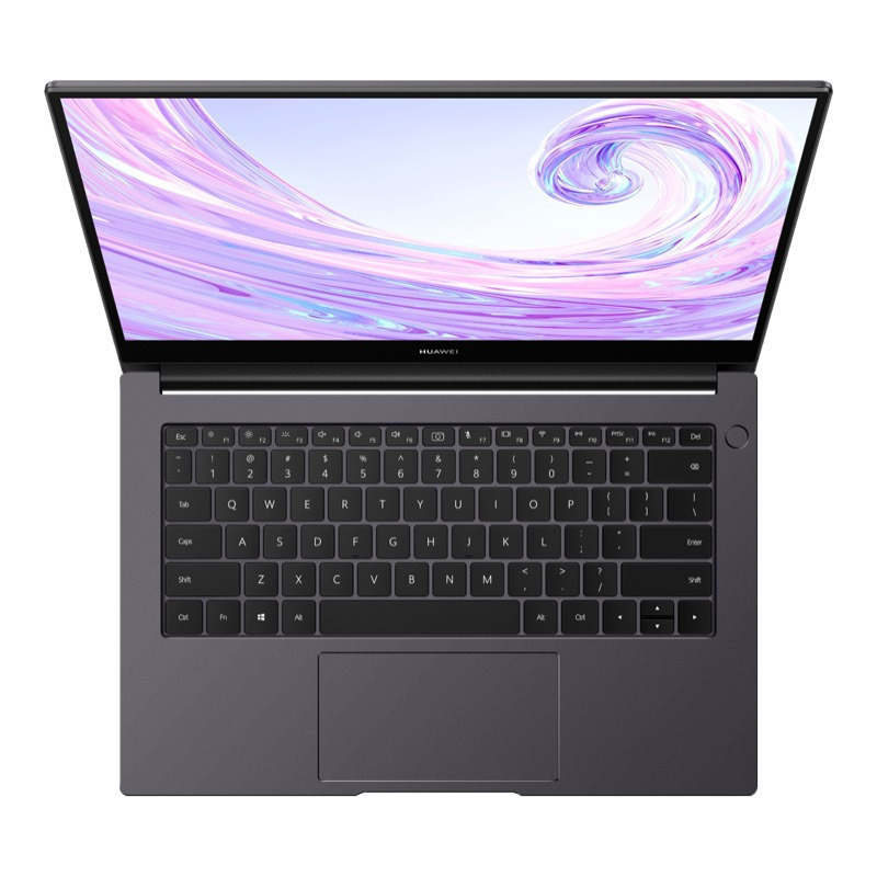 华为MateBook D 14笔记本电脑 深空灰 第十代智能英特尔® 酷睿™ i5-10210U处理器 MX250独显 8+512GB 高清全面屏 办公轻薄本 windows 10