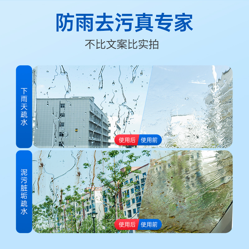固特威玻璃水南极1号镀膜玻璃水汽车挡风玻璃强力去污四季通用玻璃水