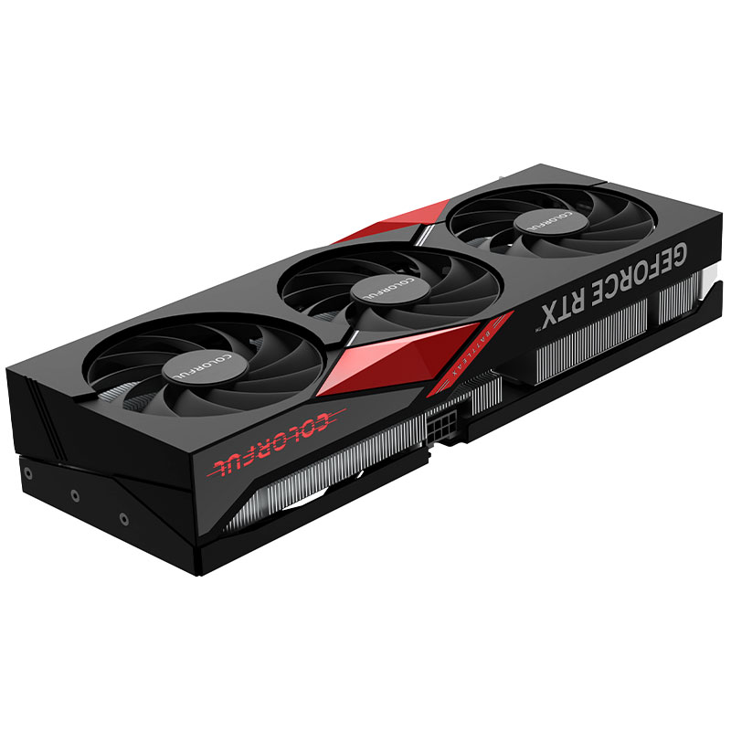 七彩虹 战斧 GeForce RTX 4070 SUPER 豪华版 12GB台式电脑电竞游戏显卡高清大图