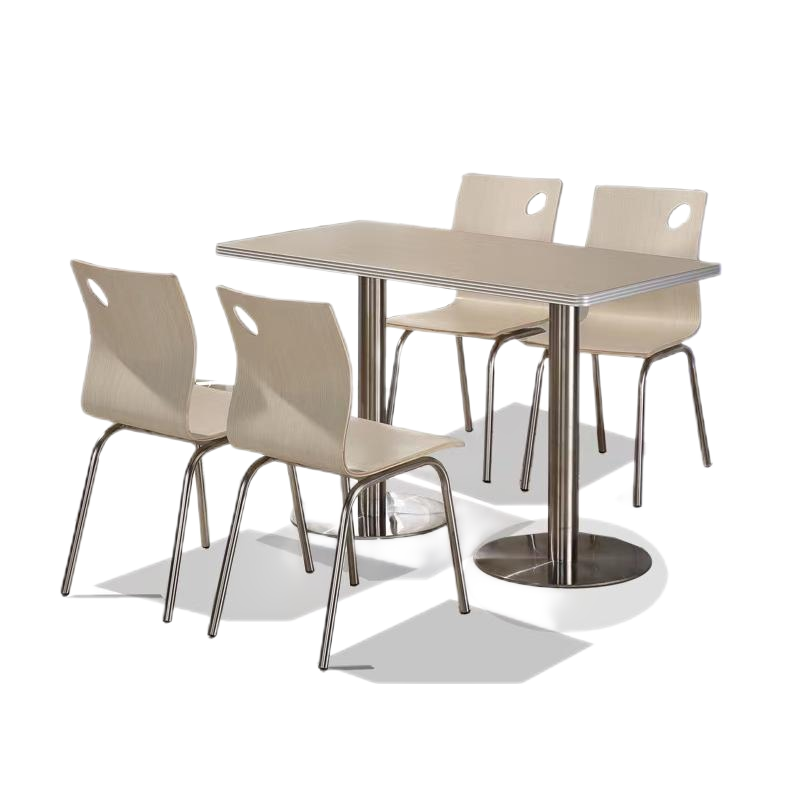 盛铁达 餐桌椅1200x600mm STD-JJ136 套高清大图