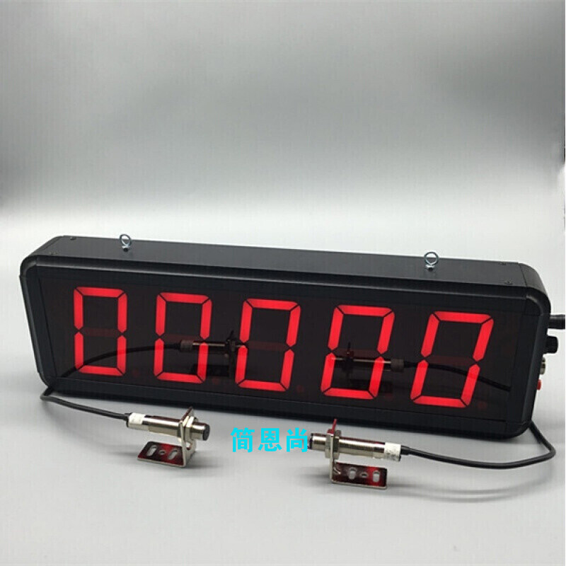 BONJEAND大屏幕计数器 输送带装车点数器 工业数显感应 流水线 0-30CM感应(不含计数器)高清大图