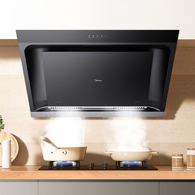 美的(midea) 侧吸式 厨房油烟机 脱排油烟机 抽油烟机 家用吸油烟机排