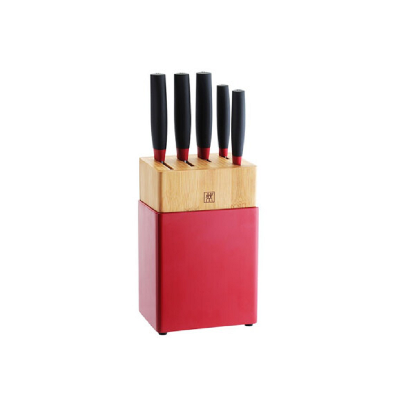 德国双立人 ZWILLING Now S系列刀具6件套(红黑) ZW-K308
