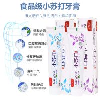 小苏打牙膏 100g/支 小苏打牙膏去烟清口气薄荷去黄（口味随机） 4支