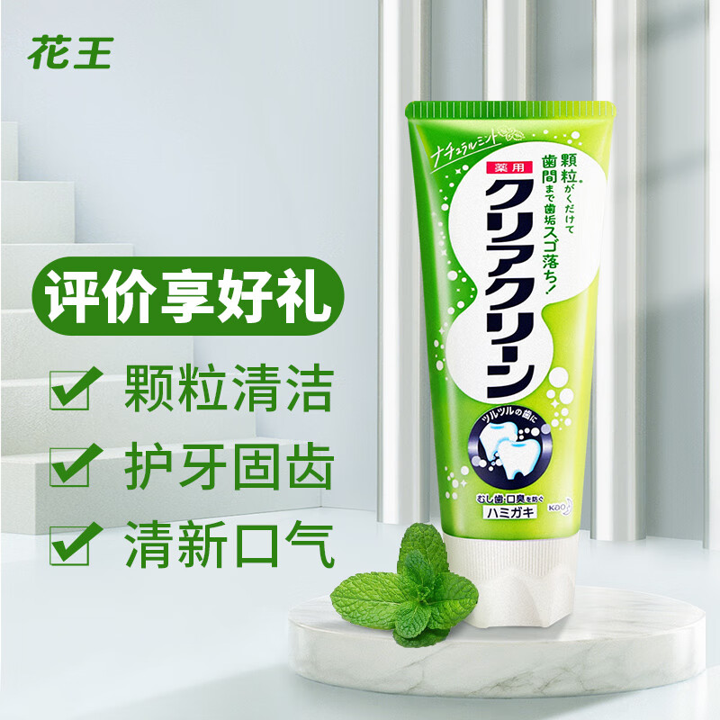 花王 粒子(天然薄荷) 牙膏 120
