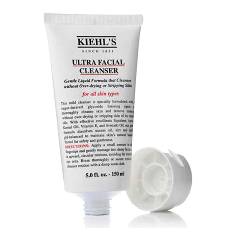[柔滑滋润]Kiehl’s 科颜氏 高保湿洁面乳 150ml/支 深层清洁
