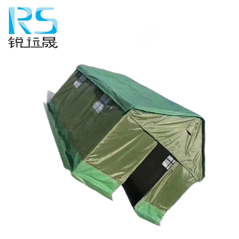 锐远晟野外工程工地帐篷 4.5*10*1.5m /顶高清大图