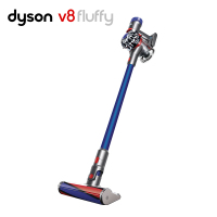 戴森(Dyson) 手持式吸尘器SV10 V8 Fluffy 30分钟续航 家用除螨 整机过滤 软绒滚筒吸头 无线手持式