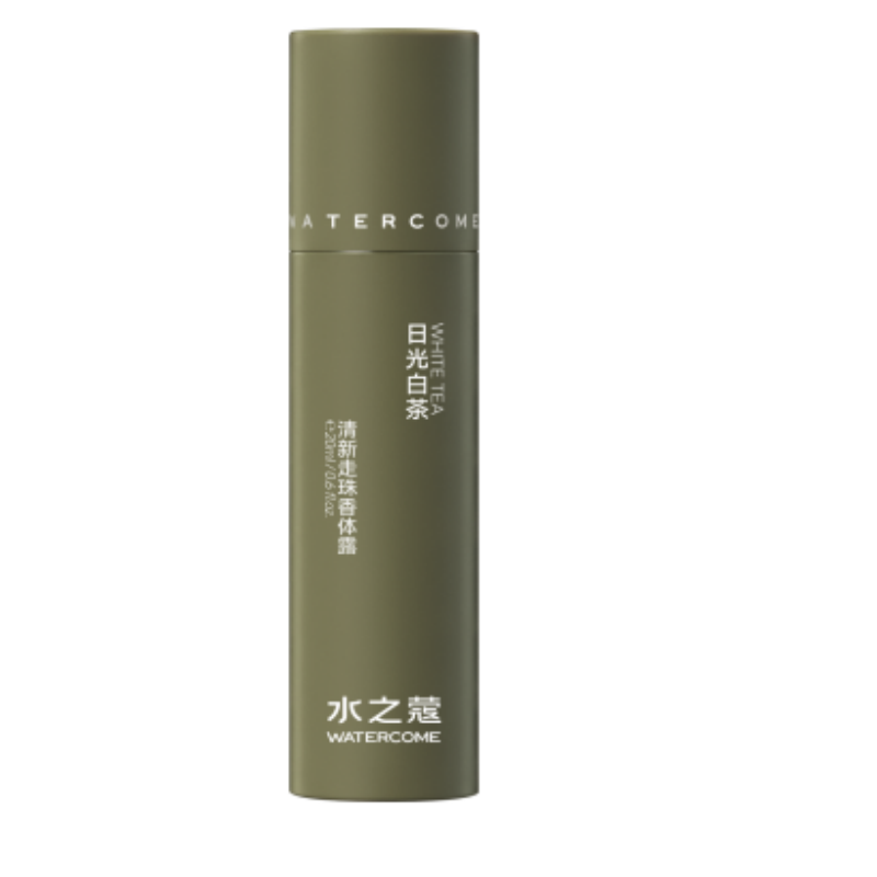 水之蔻清新走珠香体露日光白茶20ml.