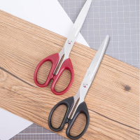 得力(deli)6009剪刀180mm(单位:把)美工剪刀裁剪剪刀财务办公用品 剪/刀/尺 颜色随机