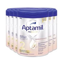 有效期到27年3月-6罐装 | Aptamil 德国爱他美 白金版进口婴幼儿2段奶粉 (6-12个月)800g